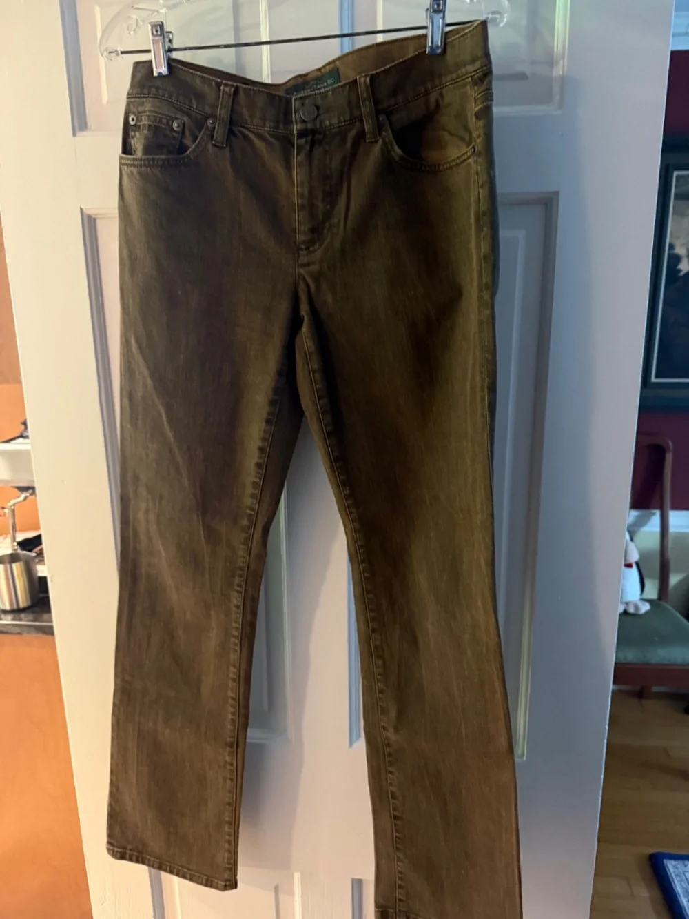 LRL Lauren Wms Brown Jeans size 6
